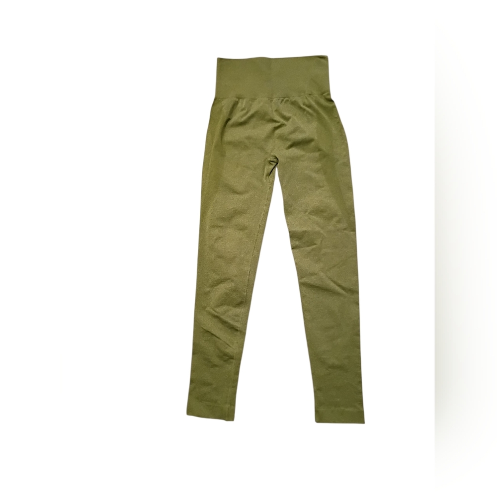Olive Green Fitness Leggings Size Large